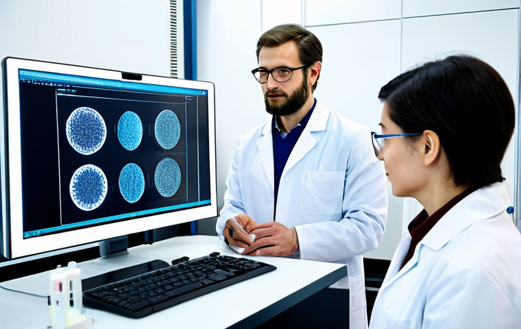 Cellular Architects**

"A team of scientists in a bright, modern laboratory, fully clothed in lab coats, working on a complex 3D bioprinting machine. The machine is printing a detailed, multi-layered structure with cells. Microscopes and computer screens displaying cellular models are visible in the background. Focus on the collaboration and innovation. Safe for work, appropriate content, perfect anatomy, natural proportions, professional, modest, family-friendly, high quality."

**